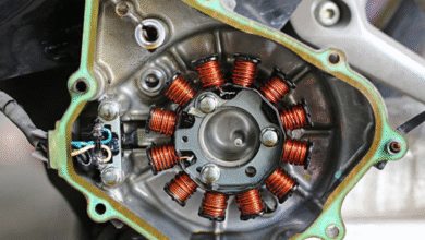 2001 Ds 650 knocking on Right Side Stator