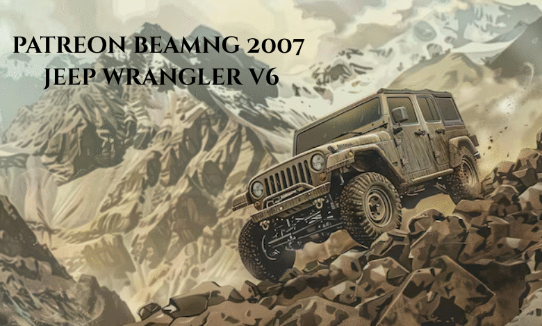 Patreon Beamng 2007 Jeep Wrangler V6