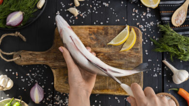Fresh Skate Fish